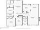 First floorplan featuring a living room, kitchen, bedrooms, and bathrooms at 104 Puckett Creek Dr, Canton, GA 30114