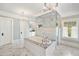Luxurious bathroom features a modern soaking tub and glass shower with marble at 235 The Prado N, Atlanta, GA 30309