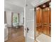 Interior of the home features an elevator and a view of the living room at 235 The Prado N, Atlanta, GA 30309