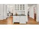 Entertain in style with the wet bar situated between the formal dining and living rooms at 235 The Prado N, Atlanta, GA 30309