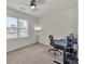 Bedroom featuring large window and carpeted floor at 3285 Pebble Ridge Ln, Buford, GA 30519
