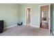 Bedroom showing view to bath and hallway at 2503 Westchester Se Way, Conyers, GA 30013