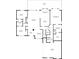 Detailed floor plan showcasing the layout of the home's first floor at 2503 Westchester Se Way, Conyers, GA 30013