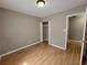 Bedroom with hardwood floors, a closet, and neutral colors at 3512 Ten Oaks Ct, Powder Springs, GA 30127