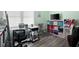 Well-lit craft room featuring a sewing machine, storage, and a comfortable workspace at 3174 Country Club Nw Ct, Kennesaw, GA 30144