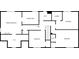 Upstairs floor plan with primary bedroom, bedrooms, baths, hall, and walk-in closets at 3174 Country Club Nw Ct, Kennesaw, GA 30144