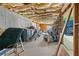 Unfinished basement showcasing exposed insulation, concrete walls, and ample storage space at 3503 Dunbar Ln, Suwanee, GA 30024