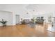 Bright living room with a fireplace, high ceilings, and comfortable seating furniture at 3503 Dunbar Ln, Suwanee, GA 30024