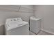 Functional laundry room with modern appliances and ample space for storage at 4569 Grenadine Cir, Acworth, GA 30101