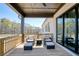 Enjoy the outdoors on this covered back porch with room for seating at 2900 Waterford Dr, Conyers, GA 30094
