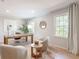 Home office featuring hardwood floors, comfortable furniture, and lots of natural light at 85 Cliffside Crossing, Atlanta, GA 30350