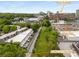 Aerial view of a property close to Ponce City Market and Whole Foods at 811 Ponce De Leon Ne Pl, Atlanta, GA 30306