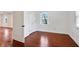 Bedroom with hardwood floors, closet space, and natural light at 811 Ponce De Leon Ne Pl, Atlanta, GA 30306