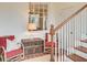 Inviting foyer with tiled flooring and a window reflecting the dining room at 811 Ponce De Leon Ne Pl, Atlanta, GA 30306