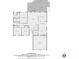Floorplan of house including: bedrooms, baths, kitchen, foyer, living room, breakfast nook, garage and deck at 1545 Smoke Hill Dr, Hoschton, GA 30548