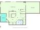 Basement floor plan featuring a recreation room, theatre room, bedroom, bath and wet bar at 11770 Ashwick Pl, Johns Creek, GA 30005