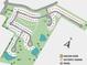Community map showcasing lot locations, amenities, and streets at 5260 Trescott Path, Cumming, GA 30028