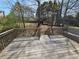 Inviting backyard wooden deck perfect for relaxing outdoors at 5922 Graywood Cir, Mableton, GA 30126