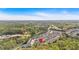 An aerial view of a residential neighborhood with tree-lined streets and well-maintained homes on a sunny day at 485 Crescent Woode Dr, Dallas, GA 30157