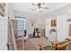 Home office featuring light gray walls, carpet floors, and natural lighting at 485 Crescent Woode Dr, Dallas, GA 30157