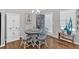 Cozy dining area with views of the backyard at 485 Crescent Woode Dr, Dallas, GA 30157
