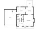 This floor plan showcases a well-designed layout with a living room, kitchen, dining area, and garage at 4558 Dorsett Shoals Ct, Douglasville, GA 30135