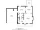 First-floor floor plan with labeled rooms and dimensions; Total 1645 sq. ft at 4558 Dorsett Shoals Ct, Douglasville, GA 30135