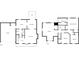 Floor plans showcasing the well-designed layout of the home's lower and upper levels at 4558 Dorsett Shoals Ct, Douglasville, GA 30135