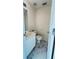 Neat powder room featuring a toilet and vanity at 771 Franklin Mill Trce, Loganville, GA 30052