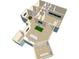 3D rendering of the basement with game area and a bar-style kitchen at 13415 Bishops Ct, Roswell, GA 30075