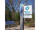 Close up of sign marking the Atlanta Beltline trail and benches, perfect for relaxation at 8 Bass Se St, Atlanta, GA 30315