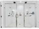 A spacious glass walk-in shower with dual shower heads at 1506 Avon Sw Ave, Atlanta, GA 30311