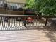 View from wooden deck looking out at parking at 3923 High Dove Sw Way # 16, Smyrna, GA 30082