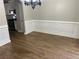 Dining Room with chair railing and hardwood floors at 3923 High Dove Sw Way # 16, Smyrna, GA 30082