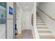 Bright entryway with hardwood floors, staircase, and access to other rooms at 1770 Beckham Ne Pl # 47, Atlanta, GA 30324