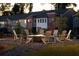 Cozy fire pit and Adirondack chairs make for a relaxing evening with neighbors at 1600 Driggs Nw Dr # 162, Atlanta, GA 30318