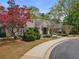 Charming single-story home with well-manicured landscaping and a circular driveway at 3646 Sope Creek Farm Se, Marietta, GA 30067