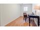 Cozy office space with a wooden desk, hardwood floors, and a window at 4183 Oak Crest Dr, Tucker, GA 30084