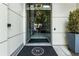 Building entrance featuring glass doors, modern signage, and a clean, professional appearance at 1100 Howell Mill Nw Rd # 711, Atlanta, GA 30318
