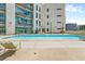 A refreshing pool awaits residents to cool off on warm summer days at 1100 Howell Mill Nw Rd # 711, Atlanta, GA 30318