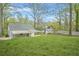 Large green backyard offers lots of space, perfect for outdoor activities at 1910 Thompson Ave, East Point, GA 30344