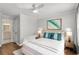 Inviting main bedroom with contemporary design, neutral tones, and a spa-like bathroom at 303 Gettysburg Pl, Atlanta, GA 30350
