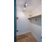 Walk-in closet featuring built-in shelving and a neutral color scheme, perfect for organizing your wardrobe at 541 Earlvine Nw Way, Kennesaw, GA 30152