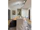 Bright dining room featuring hardwood floors, a modern table, comfortable seating, and ample space at 541 Earlvine Nw Way, Kennesaw, GA 30152