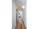 Bright hallway with hardwood flooring leading into a well-lit living space at 541 Earlvine Nw Way, Kennesaw, GA 30152