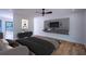 Serene main bedroom featuring stylish furniture, elegant decor, and access to a private outdoor area at 541 Earlvine Nw Way, Kennesaw, GA 30152