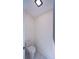Small toilet room features all white walls and a single toilet at 541 Earlvine Nw Way, Kennesaw, GA 30152