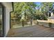 Spacious wooden deck overlooking the backyard offers serene views and outdoor living at 2198 Oakawana Ne Dr, Atlanta, GA 30345