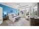 Serene main bedroom with tray ceiling, large windows, and a calming color scheme, creating a relaxing retreat at 139 Stargaze Rdg, Canton, GA 30114