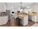 Spacious kitchen featuring a granite countertops, stainless steel appliances, and a kitchen island at 1665 Millhouse Lndg, Marietta, GA 30066